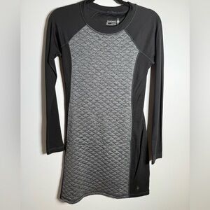 Smartwool Merino Wool Quilted Long Sleeve Base Layer Dress | XS